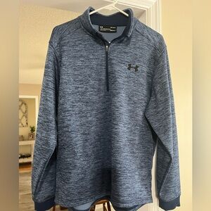 LG Blue Quarter-Zip Pullover
Under Armour
Fleece inside